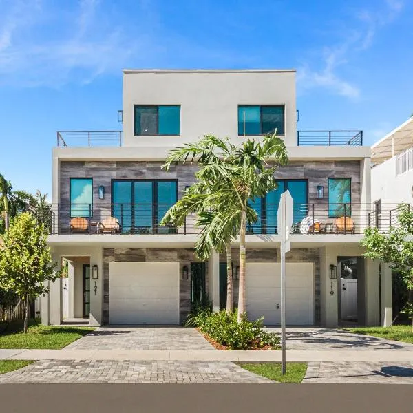 Luxury Paradise walk to Las Olas -5 mins to Beach, hotelli Fort Lauderdalessa